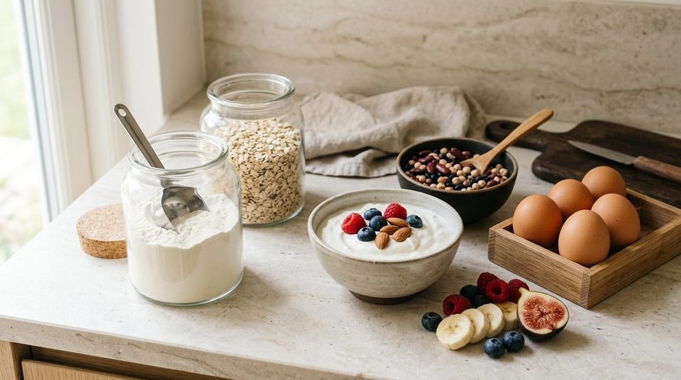 Illustrationsfoto til guiden: Protein før sengetid: hvad ved vi om kasein om aftenen?