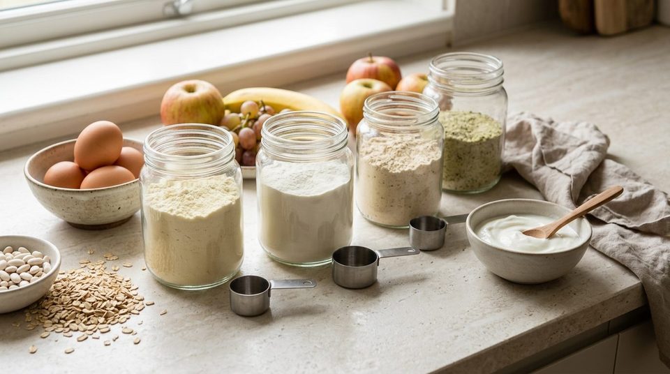Illustrationsfoto til guiden: Valle, kasein eller planteprotein — hvad er forskellen?